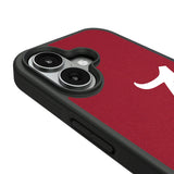 University of Alabama Crimson Tide Script A Personalized Stripe Bump Phone Case for Apple iPhone