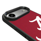 University of Alabama Crimson Tide Script A Personalized Stripe Bump Phone Case for Apple iPhone