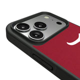 University of Alabama Crimson Tide Script A Personalized Stripe Bump Phone Case for Apple iPhone