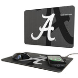 University of Alabama Crimson Tide Script A Personalized Tilt 15-Watt Wireless Charger and Mouse Pad