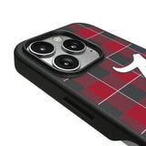 University of Alabama Crimson Tide Script A Plaid MagSafe Compatible Phone Case for Apple iPhone