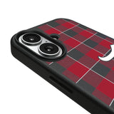 University of Alabama Crimson Tide Script A Plaid MagSafe Compatible Phone Case for Apple iPhone