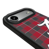 University of Alabama Crimson Tide Script A Plaid MagSafe Compatible Phone Case for Apple iPhone