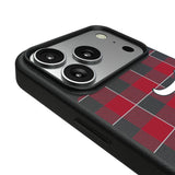 University of Alabama Crimson Tide Script A Plaid MagSafe Compatible Phone Case for Apple iPhone