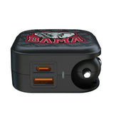 University of Alabama Crimson Tide Script A Quadtile 2 in 1 USB A/C Charger