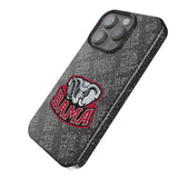 University of Alabama Crimson Tide Script A Quadtile Black Bling Phone Case for Apple iPhone