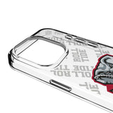 University of Alabama Crimson Tide Script A Quadtile Clear Phone Case for Apple iPhone