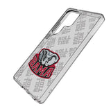 University of Alabama Crimson Tide Script A Quadtile Clear Phone Case for Samsung Galaxy