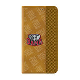 University of Alabama Crimson Tide Script A Quadtile Folio Phone Case for Samsung Galaxy