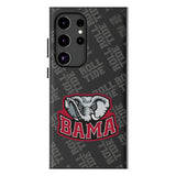 University of Alabama Crimson Tide Script A Quadtile MagSafe Compatible Phone Case for Samsung Galaxy