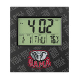 University of Alabama Crimson Tide Script A Quadtile Wall Clock