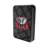 University of Alabama Crimson Tide Script A Quadtile Wireless Mag Power Bank