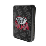 University of Alabama Crimson Tide Script A Quadtile Wireless Mag Power Bank