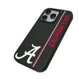 University of Alabama Crimson Tide Script A Sidebar MagSafe Compatible Phone Case for Apple iPhone