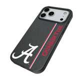 University of Alabama Crimson Tide Script A Sidebar MagSafe Compatible Phone Case for Apple iPhone