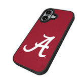 University of Alabama Crimson Tide Script A Solid Bump Phone Case for Apple iPhone