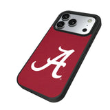 University of Alabama Crimson Tide Script A Solid Bump Phone Case for Apple iPhone