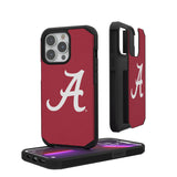 University of Alabama Crimson Tide Script A Solid Rugged Phone Case for Apple iPhone