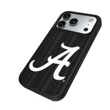 University of Alabama Crimson Tide Script A Text Backdrop MagSafe Compatible Phone Case for Apple iPhone