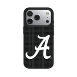 University of Alabama Crimson Tide Script A Text Backdrop MagSafe Compatible Phone Case for Apple iPhone