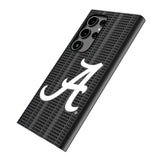 University of Alabama Crimson Tide Script A Text Backdrop MagSafe Compatible Phone Case for Samsung Galaxy