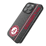 University of Alabama Crimson Tide Sidebar Black Bling Phone Case for Apple iPhone