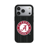 University of Alabama Crimson Tide Text Backdrop MagSafe Compatible Phone Case for Apple iPhone