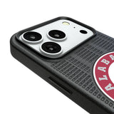 University of Alabama Crimson Tide Text Backdrop MagSafe Compatible Phone Case for Apple iPhone