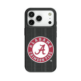 University of Alabama Crimson Tide Text Backdrop MagSafe Compatible Phone Case for Apple iPhone