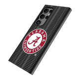 University of Alabama Crimson Tide Text Backdrop MagSafe Compatible Phone Case for Samsung Galaxy