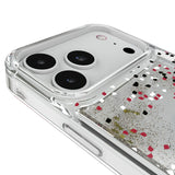 University of Arkansas Fayetteville Razorbacks Confetti Glitter Phone Case for Apple iPhone