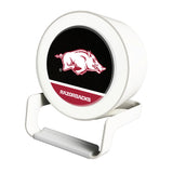 University of Arkansas Fayetteville Razorbacks Endzone Solid Night Light Charger and Bluetooth Speaker