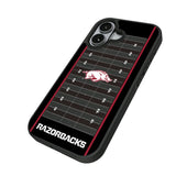 University of Arkansas Fayetteville Razorbacks Field Bump Phone Case for Apple iPhone