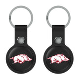 University of Arkansas Fayetteville Razorbacks Insignia Black Airtag Holder 2-Pack