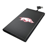 University of Arkansas Fayetteville Razorbacks Linen 5000mAh Flat Powerbank