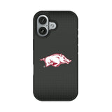 University of Arkansas Fayetteville Razorbacks Linen Bump Phone Case for Apple iPhone