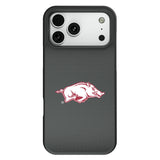 University of Arkansas Fayetteville Razorbacks Linen Bump Phone Case for Apple iPhone