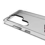 University of Arkansas Fayetteville Razorbacks Linen Clear Phone Case for Samsung Galaxy