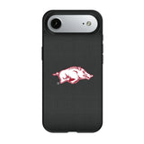 University of Arkansas Fayetteville Razorbacks Linen MagSafe Compatible Phone Case for Apple iPhone