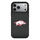 University of Arkansas Fayetteville Razorbacks Linen MagSafe Compatible Phone Case for Apple iPhone