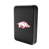 University of Arkansas Fayetteville Razorbacks Linen Wireless Mag Power Bank