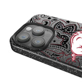 University of Arkansas Fayetteville Razorbacks Paisley Black Bling Phone Case for Apple iPhone