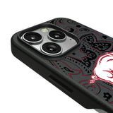 University of Arkansas Fayetteville Razorbacks Paisley MagSafe Compatible Phone Case for Apple iPhone