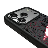 University of Arkansas Fayetteville Razorbacks Paisley MagSafe Compatible Phone Case for Apple iPhone