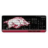 University of Arkansas Fayetteville Razorbacks Personalized Endzone Solid Wireless USB Keyboard