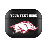University of Arkansas Fayetteville Razorbacks Personalized Insignia AirPod Case Cover