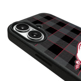 University of Arkansas Fayetteville Razorbacks Plaid MagSafe Compatible Phone Case for Apple iPhone