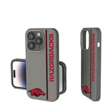University of Arkansas Fayetteville Razorbacks Sidebar Soft Touch Phone Case for Apple iPhone