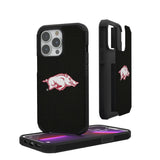 University of Arkansas Fayetteville Razorbacks Solid Rugged Phone Case for Apple iPhone