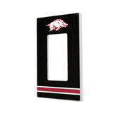 University of Arkansas Fayetteville Razorbacks Stripe Hidden-Screw Light Switch Plate